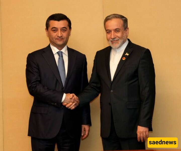 Iran FM Araghchi Meets Uzbek Counterpart In SCO Meeting
