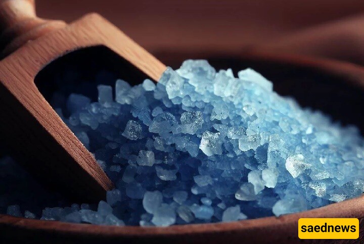 Blue salt