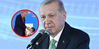 [VIDEO] Turkish president Erdogan slaps boy for not kissing his hand