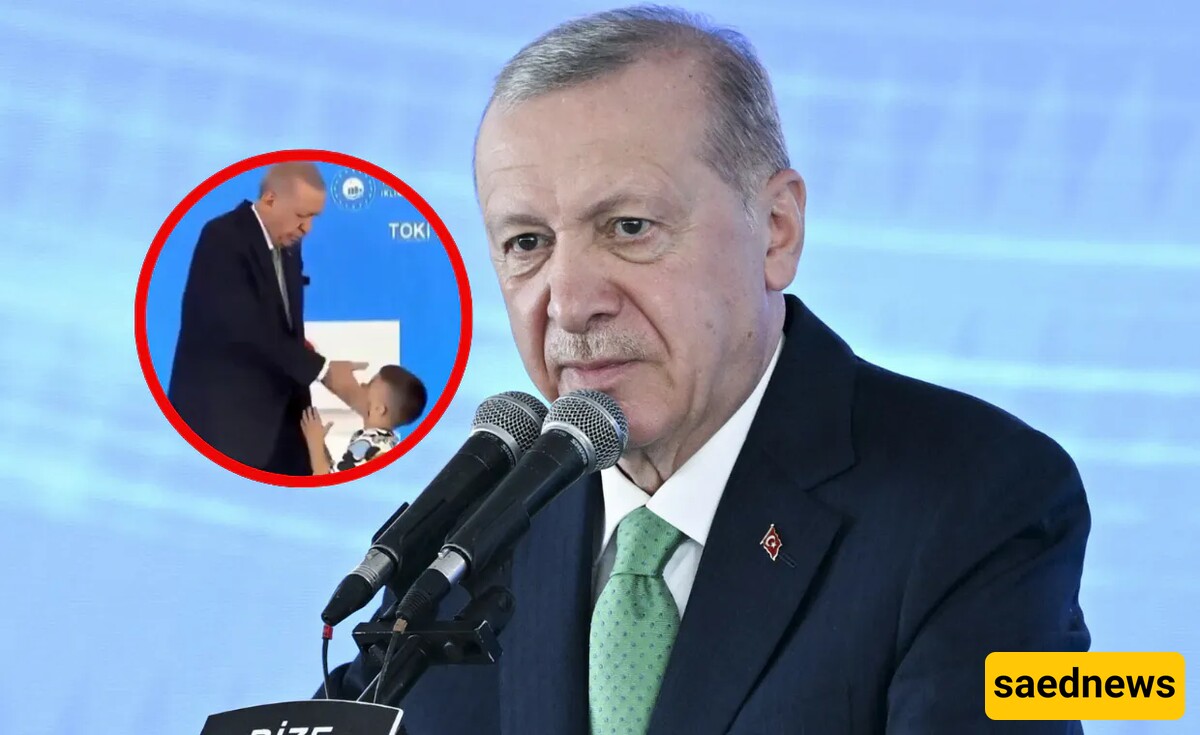 [VIDEO] Turkish president Erdogan slaps boy for not kissing his hand