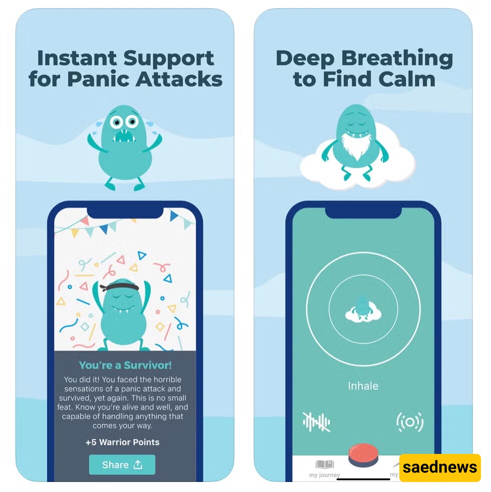 calm and stress helping apps