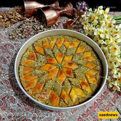 Recipe For Delicious And Unique Yazdi Baklava