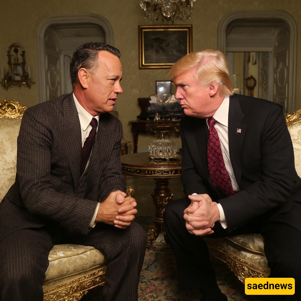 Tom Hanks and Trump