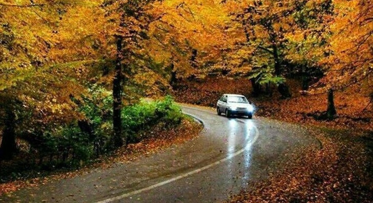 Asalem to Khalkhal road
