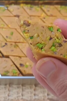 How to Make Louz; Traditional Tabriz Sweets Without an Oven and Without Oil/ With an Authentic Flavor That Even Baklava Can't Compete With