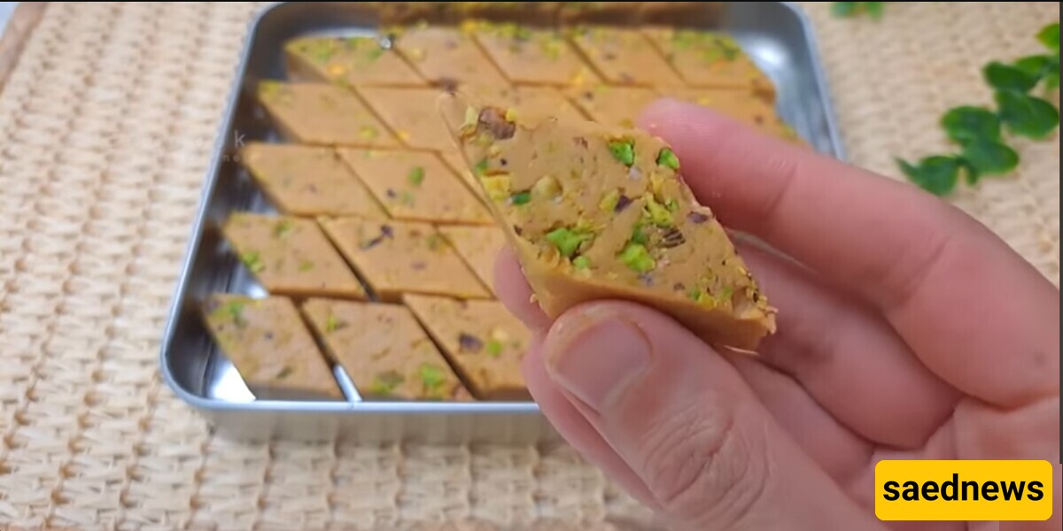 How to Make Louz; Traditional Tabriz Sweets Without an Oven and Without Oil/ With an Authentic Flavor That Even Baklava Can't Compete With