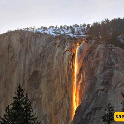 A Look at the Extraordinary Scene of Horsetail Fall “Firefall” in California, an Event That Occurs Only for a Few Moments Each Year