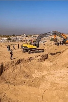 Israel Strikes Gaza as Major Recovery of Bodies Prepares to Begin