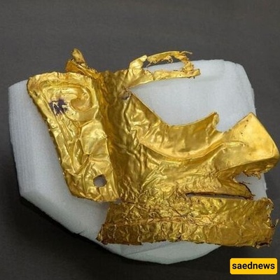 Ancient 3,000-Year-Old Gold Mask Unearthed in China