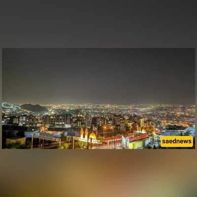 You Have to See It to Believe It — Bam Karaj’s 1700m View Lights Up at Night