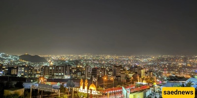 You Have to See It to Believe It — Bam Karaj’s 1700m View Lights Up at Night
