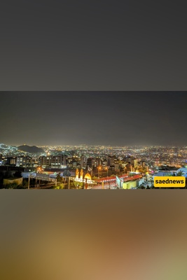 You Have to See It to Believe It — Bam Karaj’s 1700m View Lights Up at Night