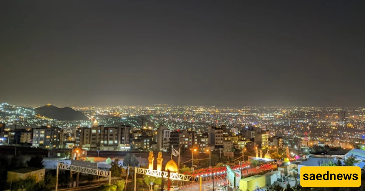 You Have to See It to Believe It — Bam Karaj’s 1700m View Lights Up at Night