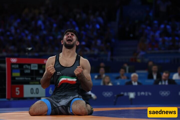 Iran Greco-Roman wrestler Esmaeili takes gold in 2024 Olympic