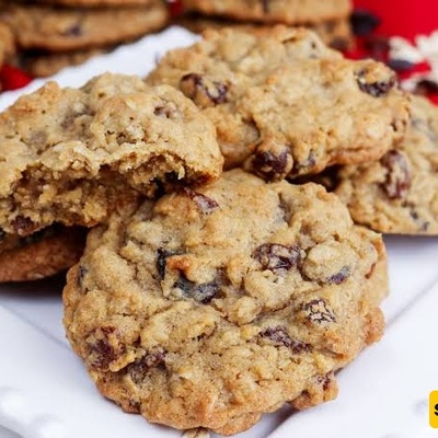 Raisin Cookies Recipe with Liquid Oil (No Oven Required)