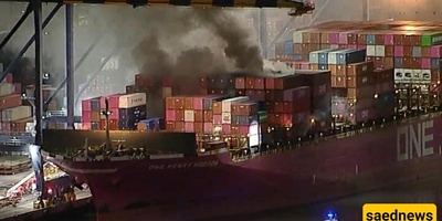 Fire Erupts on Cargo Ship at Port of Los Angeles!