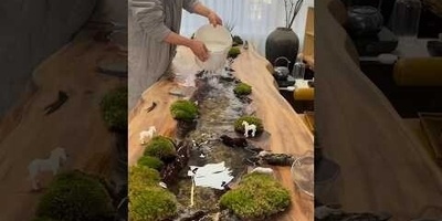 This One-of-a-Kind Creation Blends Woodworking With the Underwater World, Turning any Home into a Living Masterpiece.