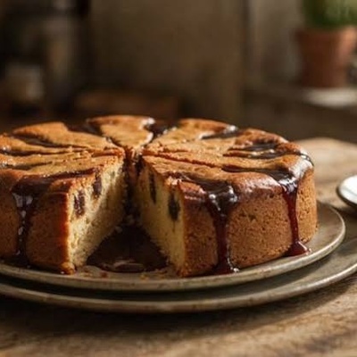 How to Make a Soft and Fragrant Date Syrup Cake