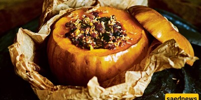 Meat-Free Stuffed Pumpkin You Can Serve in Thanksgiving Day!