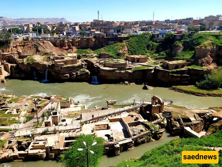 Shushtar hydraulic structures