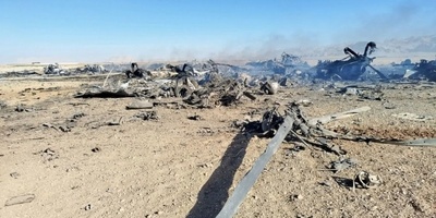 Images Emerge of Downed US Aircraft in Central Iran