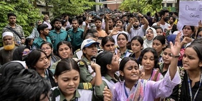 Students Protest in Bangladesh After Air Force Jet Crash Kills 31, Mostly Children