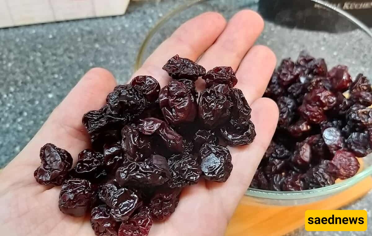 An Attractive Method for Drying Sour Cherries at Home