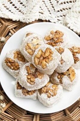 Types of Iranian Desserts / How to Make Delicious Walnut Baslogh