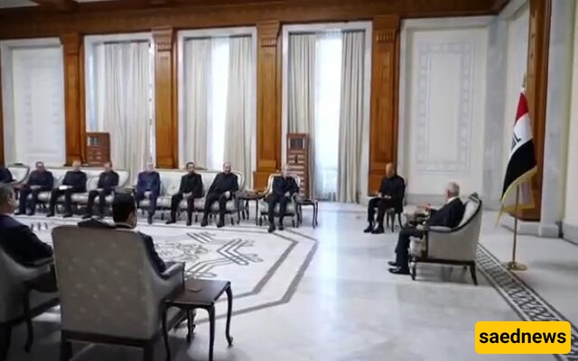 Iran Top Security official Meets Iraqi President (+VIDEO)