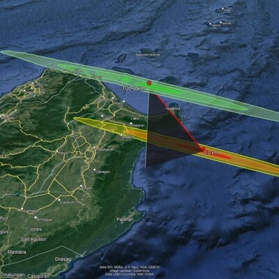 , 1-Meter Asteroid Burns Up in Earth's Atmosphere Over the Philippines