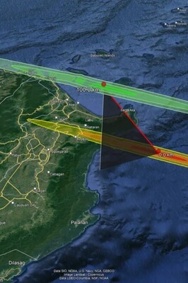 , 1-Meter Asteroid Burns Up in Earth's Atmosphere Over the Philippines