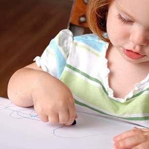 Why Do Some Children Use Only One Color When Drawing?