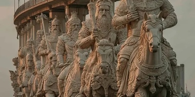 The Stunning Bridge Design with Legendary Columns Inspired by Ancient Iranian Myths in Achaemenid Architecture