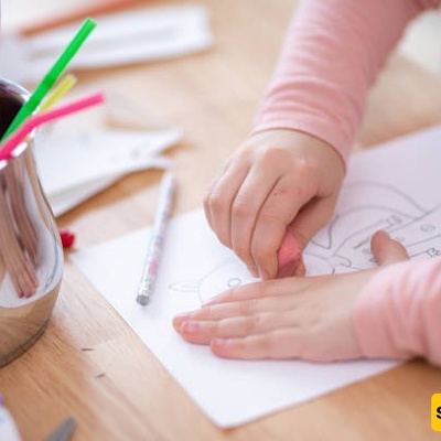 Why Does a Child Keep Erasing While Drawing?