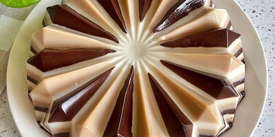 How to Make a Delicious and Elegant Three-Color Panna Cotta in Just a Few Minutes / Impress Everyone with Your Talent Using This Dessert + Video