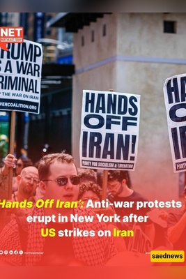 ‘Stop the War!’: Americans Flood Streets in Rare Nationwide Protest Against Trump’s Iran Strike