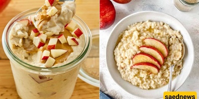 Low-Calorie Apple and Oatmeal Dessert Recipe for a Healthy Diet