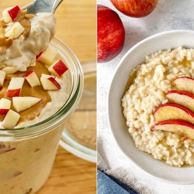 Low-Calorie Apple and Oatmeal Dessert Recipe for a Healthy Diet