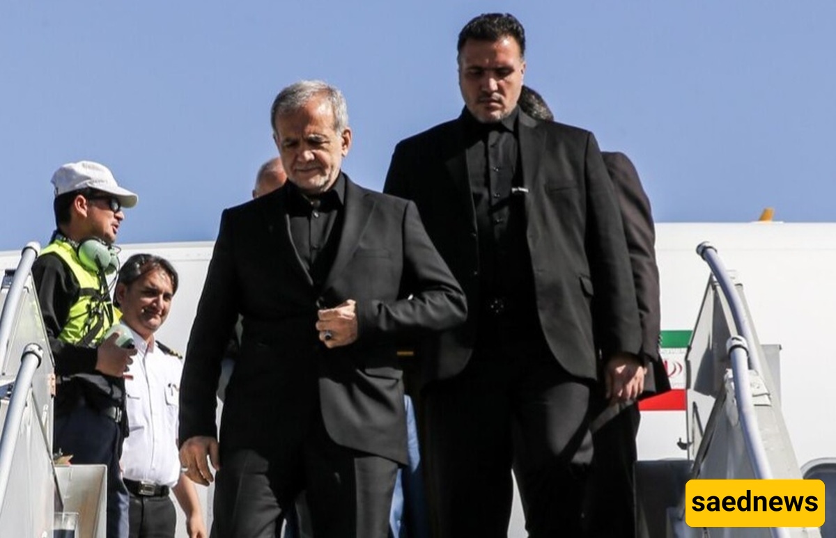 Pezeshkian Arrives in Urmia!
