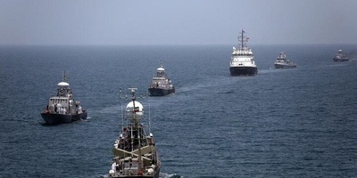 Iran, Russia Wrap up Joint Naval Drill In Caspian Sea