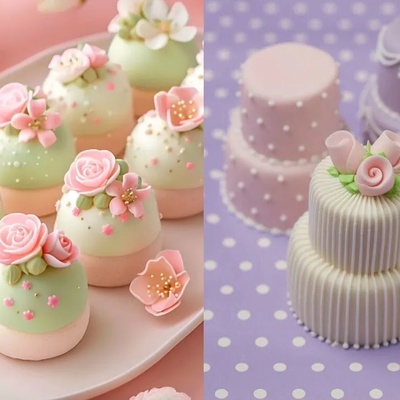 Girls’ Day Special: Cute Girly Mini Cake Design – Could It Get Any Easier? + Video