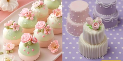Girls’ Day Special: Cute Girly Mini Cake Design – Could It Get Any Easier? + Video