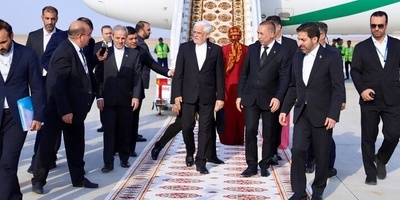 Iran’s 1st VP Aref Arrives in Turkmenistan for UN Summit