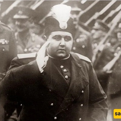 A Journey to the Qajar Era: Ahmad Shah in Europe with a Modern Stylish Umbrella