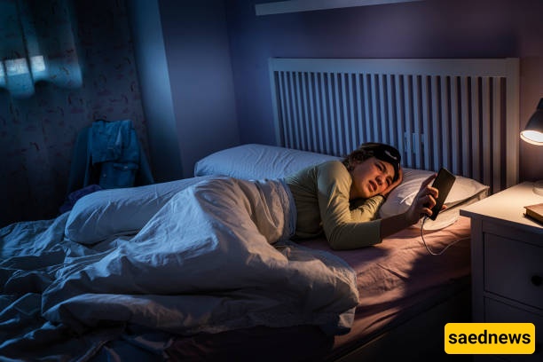 going to bed late
