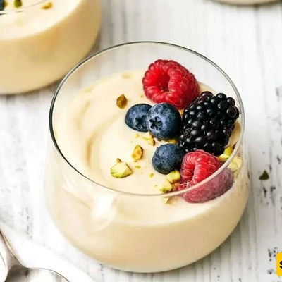 Easy & Budget-Friendly Custard Dessert with Biscuits Recipe