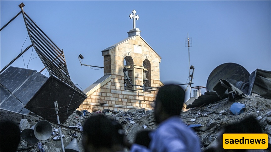 Sanctuary Shattered: Israeli Strike Hits Historic Gaza Church, Killing Civilians