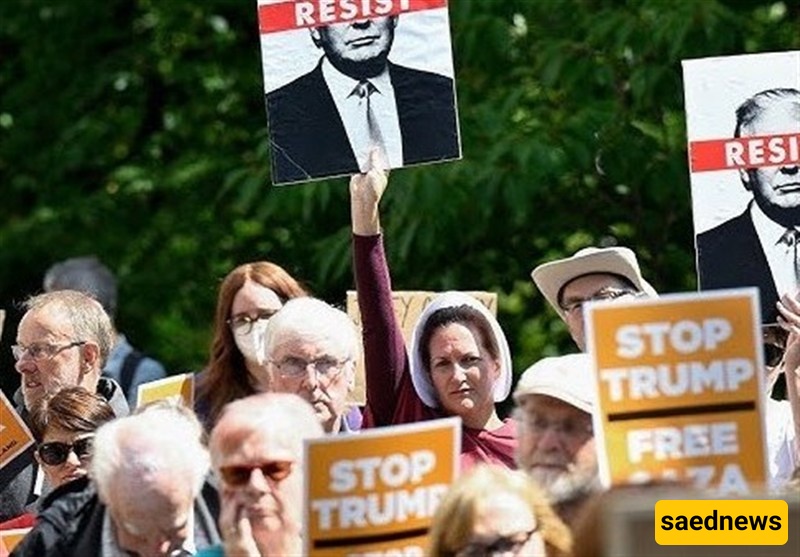 Hundreds Protest Trump's Visit to Scotland amid Heavy Security