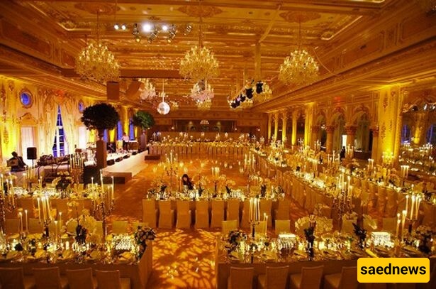 Trump’s second wedding ceremony.