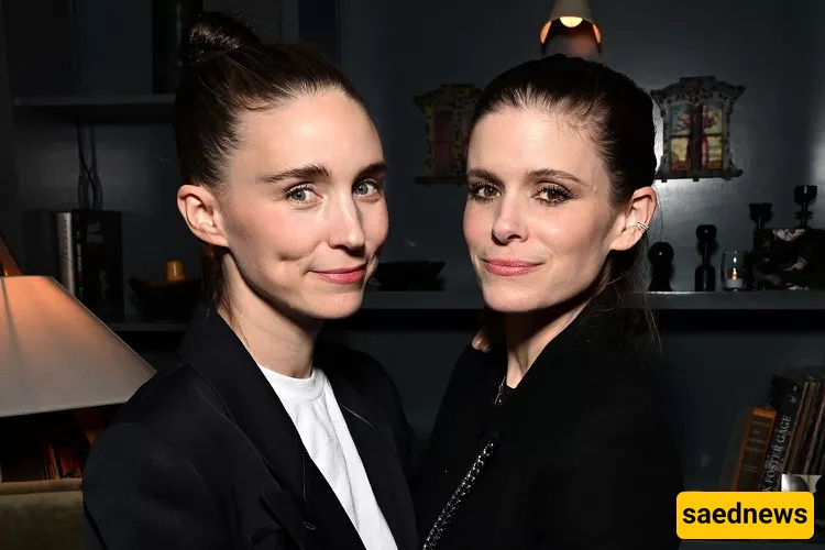 Kate and Rooney Mara 